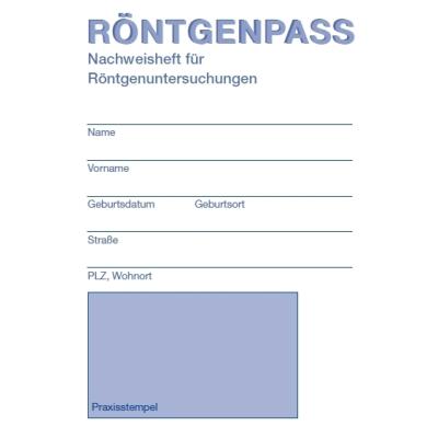Röntgen-Pass - 44350