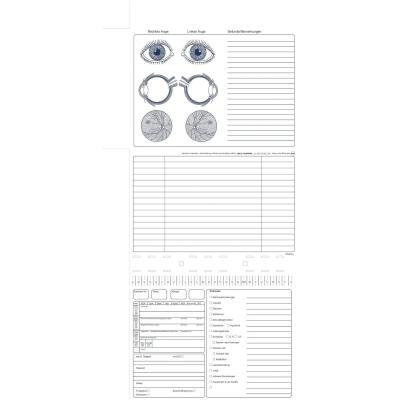 Karteikarten Augenarzt - 70301