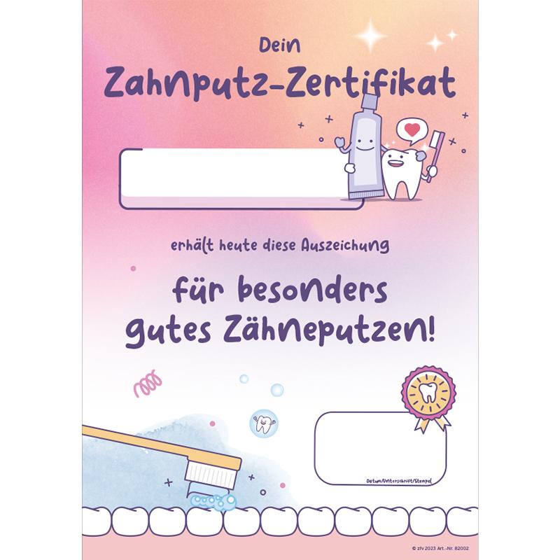 Zahnputz-Zertifikat - 82002