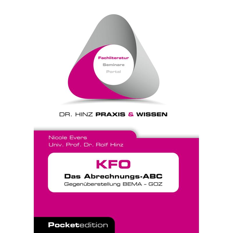 KFO-Abrechnungs-ABC BEMA-GOZ Pocket 15. Auflage 2022 - 66600